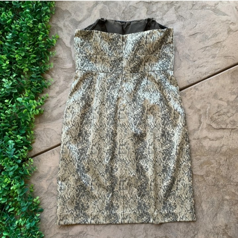 New Antonio Melani Python Black Tan Snakeskin Ruc… - image 5